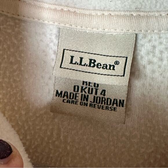 L.L. Bean White and Blue Women's Vest - Picture 4 of 7